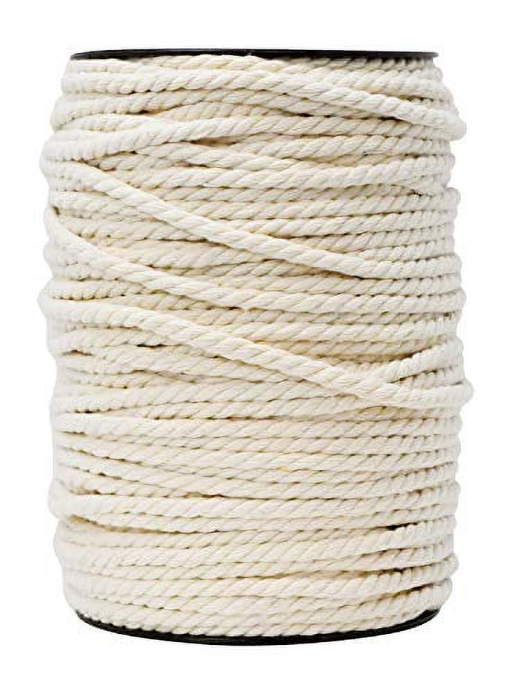 Macrame Cord Cotton Rope Macrame Supplies 3 Ply Twisted Macrame Rope String  Yarn for Plant Hanger Wall Hanging Knitting Wedding Décor by Mandala Crafts  Natural 5mm 109 Yards 
